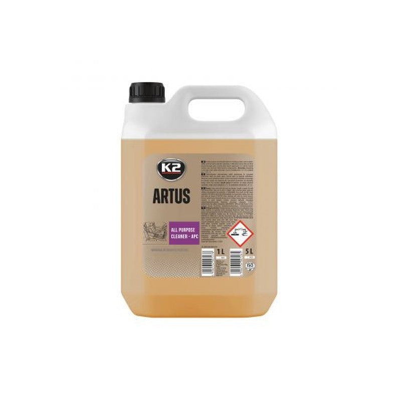 K2 - ARTUS 5KG-Sol.concentrat.univ.curat.plastic,cauciuc,piele artificială - M230