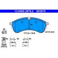 set placute frana,frana disc 13.0460-3879.2 ATE