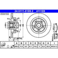Disc frana 24.0111-0189.2 ATE