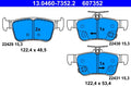 Set placute frana ATE 13.0460-7352.2