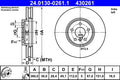 Disc frana ATE 24.0130-0261.1