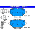 Set placute frana ATE 13.0460-2641.2