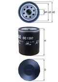 Filtru ulei OC 1397 MAHLE