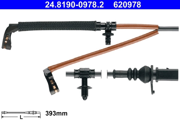 Senzor uzura placute frana ATE 24.8190-0978.2