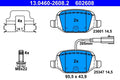 Set placute frana ATE 13.0460-2608.2
