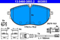 Set placute frana ATE 13.0460-3893.2