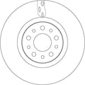 Disc frana TRW DF6933