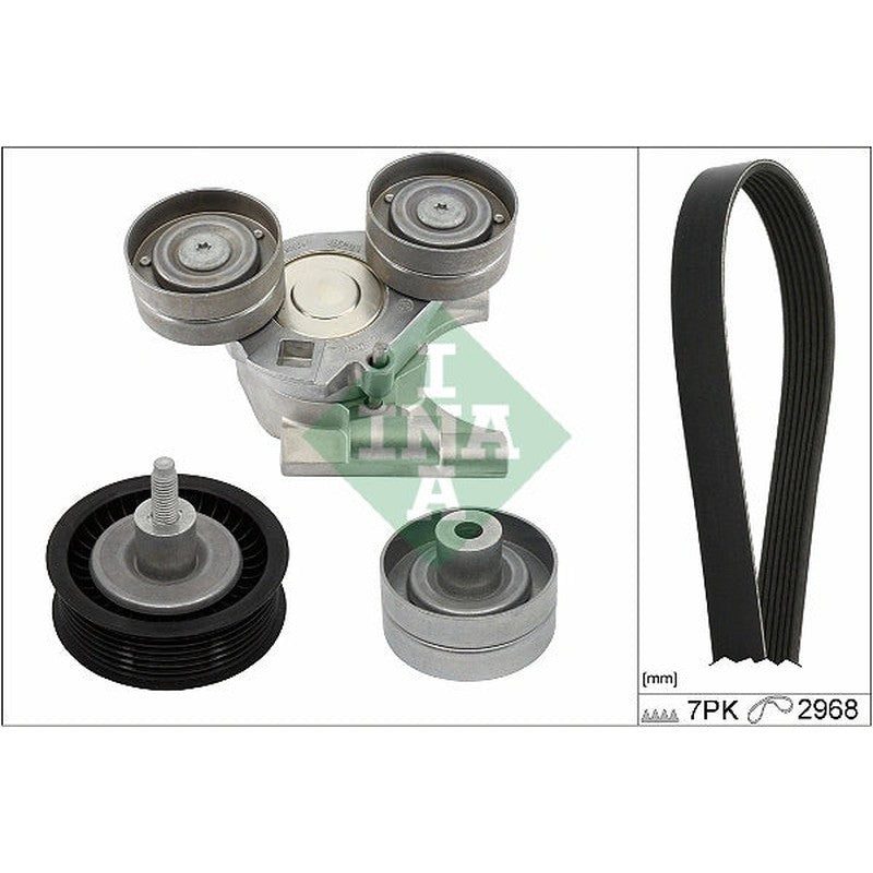 Set curea transmisie cu caneluri 529 0442 10 INA