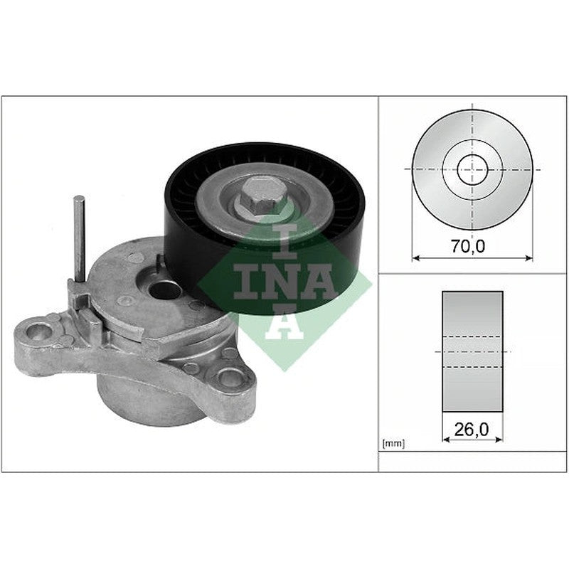 Intinzator curea, curea distributie 534 0666 10 INA