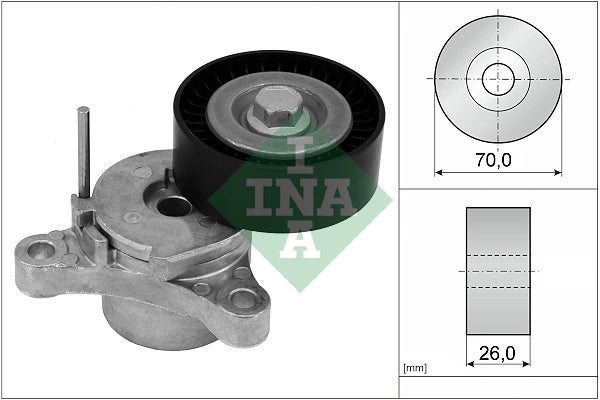 Intinzator curea accesorii INA 534 0666 10