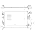 Radiator apa NRF 550003