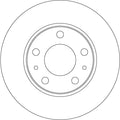 Disc frana TRW DF6287