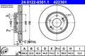 Disc frana ATE 24.0122-0301.1