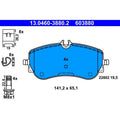Set placute frana ATE 13.0460-3880.2