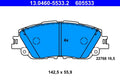 Set placute frana ATE 13.0460-5533.2