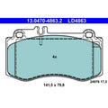 Set placute frana ATE 13.0470-4863.2