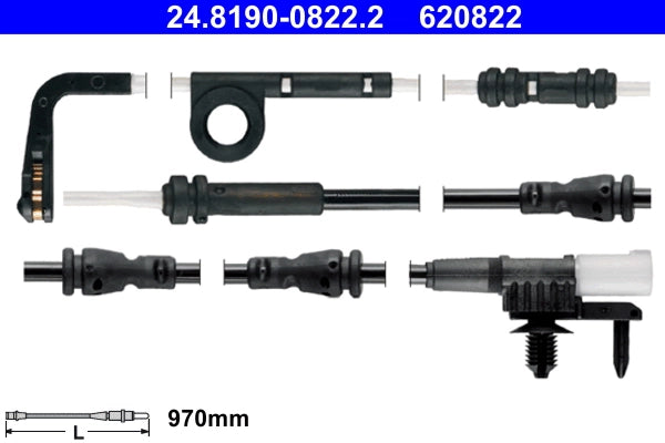 Senzor uzura placute frana ATE 24.8190-0822.2