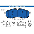 Set placute frana ATE 13.0460-3895.2