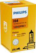 BEC FAR H4 P43t 60/55W 12V VISION (cutie) PHILIPS