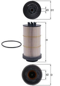 filtru combustibil KX 80/1D MAHLE