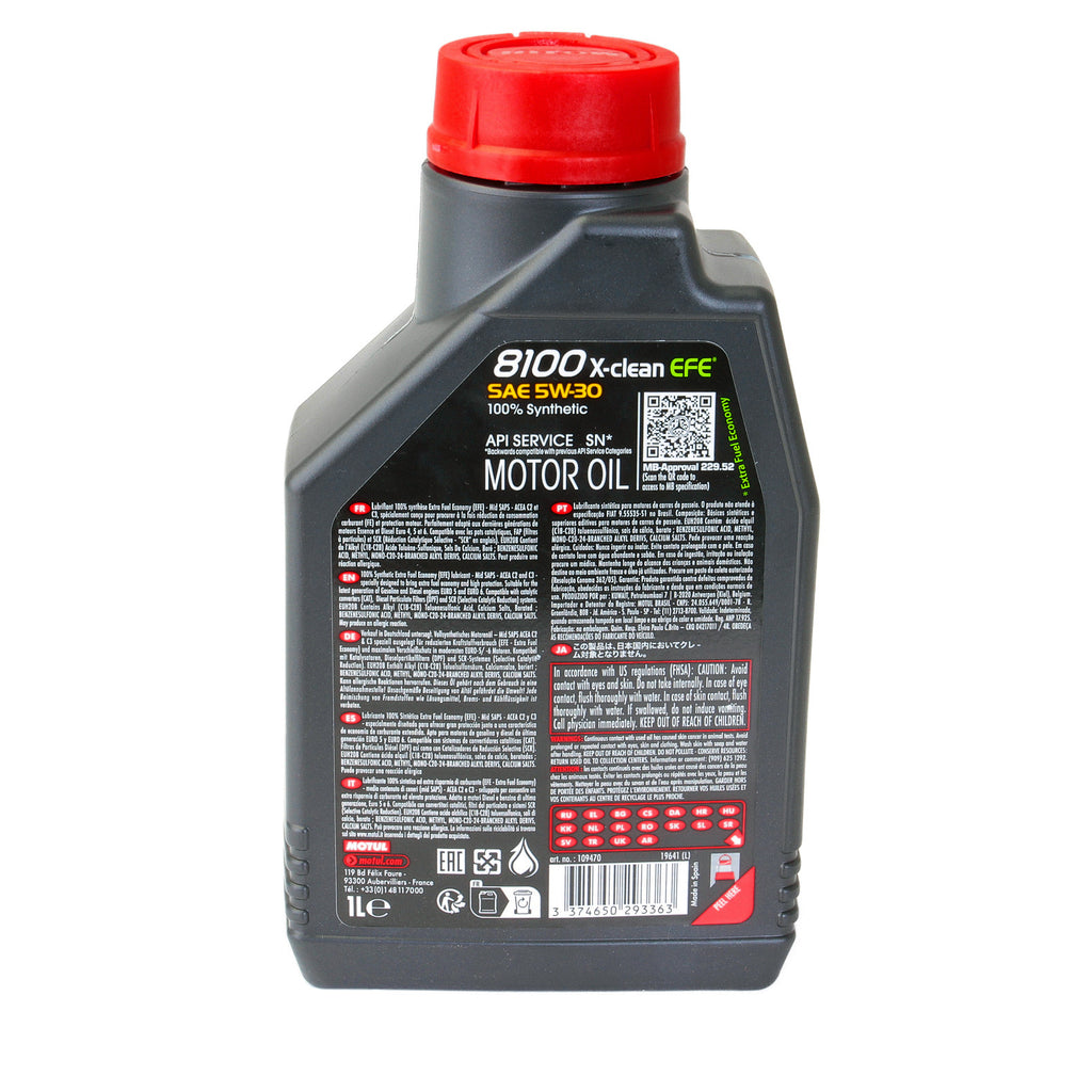 Ulei motor Motul 8100 X-Clean EFE 5W30 1L - 107210