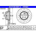 Disc frana ATE 24.0130-0301.2