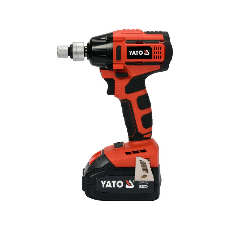 PISTOL DE IMPACT 18V, 250NM, 1X3AH, INCARCATOR SI VALIZA - YT82802