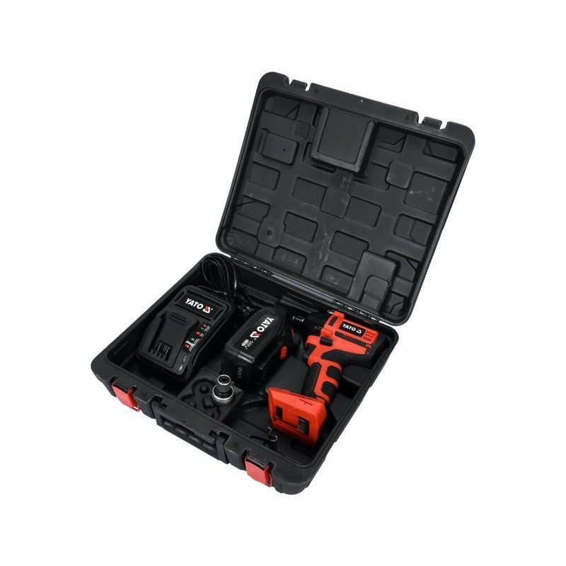 PISTOL DE IMPACT 18V, 250NM, 1X3AH, INCARCATOR SI VALIZA - YT82802