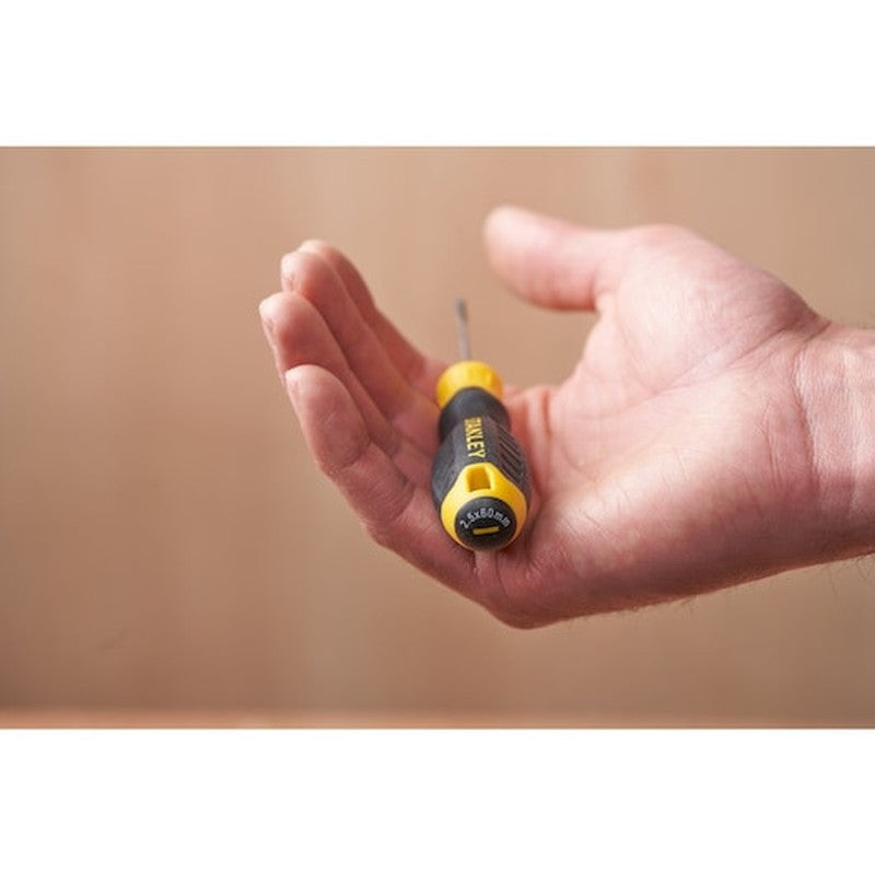 Șurubelniță crestată STANLEY® CUSHION GRIP™ 2,5 mm x 60 mm - STHT161510