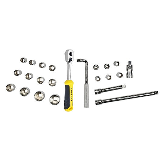 Modul de chei tubulare STANLEY® TRANSMODULE SYSTEM™ de 1/2 in., 12 puncte, 23 buc. - STMT174726
