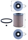 filtru combustibil KX 206D MAHLE