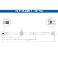 Furtun frana ATE 24.5105-0419.3