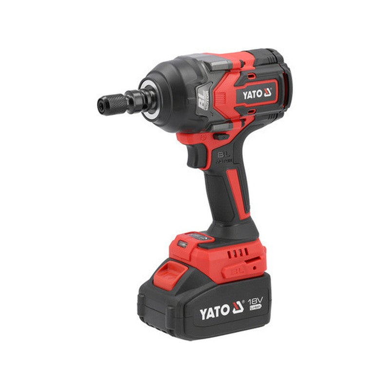 PISTOL DE IMPACT 18V 1/2'' 1200NM, 1X4AH - YT828071