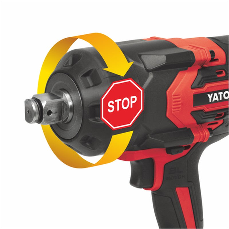 PISTOL DE IMPACT 18V 3/4'' 2400NM, 1X6AH - YT828073