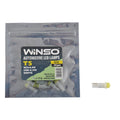 Bec LED Winso 12V COB T5 W2x4.6d 1LED 0.5W Galben - Set 20 buc - 127190