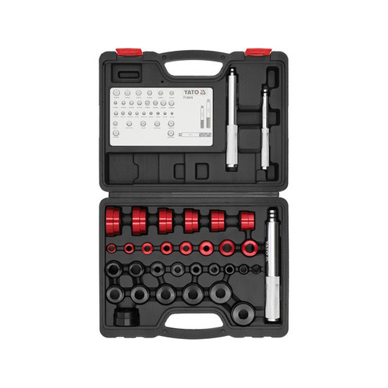 SET PENTRU ÎNLOCUIT RULMENȚI ȘI SIMERINGURI, 33 PIESE - YT25418