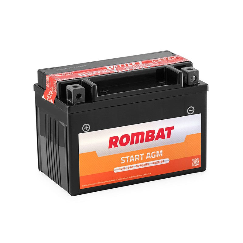 Baterie moto 12Vx8Ah Start AGM RBX9-BS - 300010406