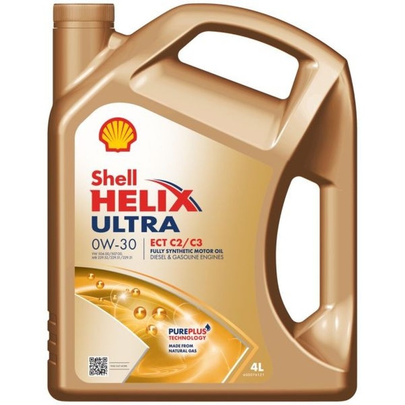 Ulei motor Shell Helix Ultra ECT C2/C3 0W30 4L - SHEN0099