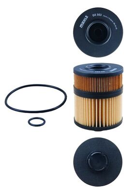 Filtru ulei OX 563D MAHLE