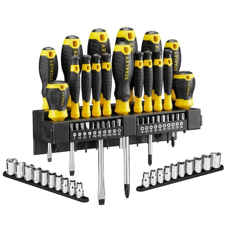 Set de șurubelnițe STANLEY®, 57 buc. - STHT062143