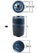 filtru combustibil KC 503D MAHLE