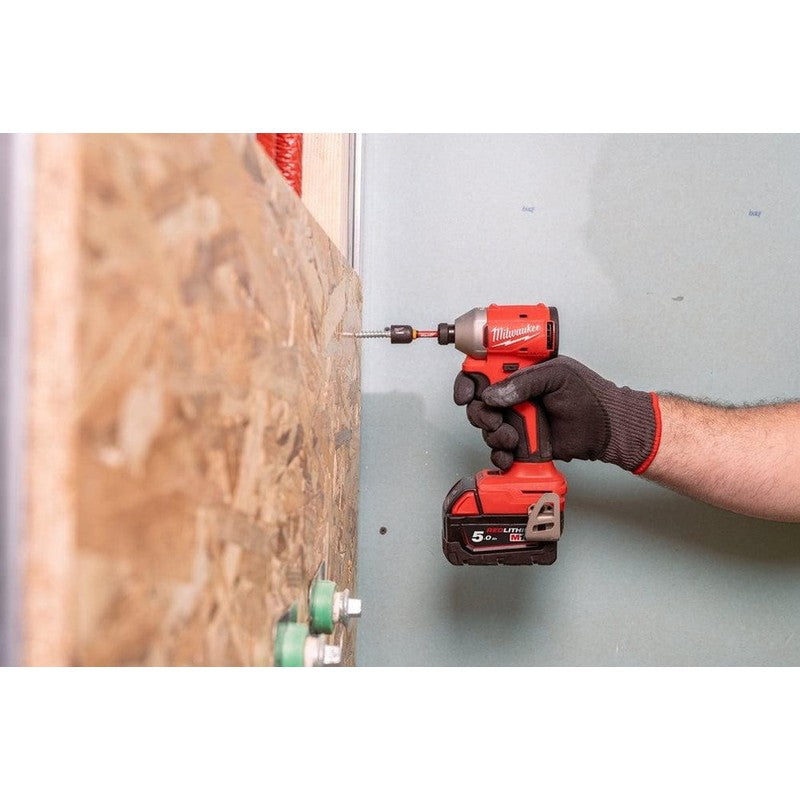 Masina de insurubat cu impact, Hex1/4", model M18 BLIDRC-402C, 190Nm 2 x acumulator M18 B4, 1 x incarcator M12-18C - 4933492840