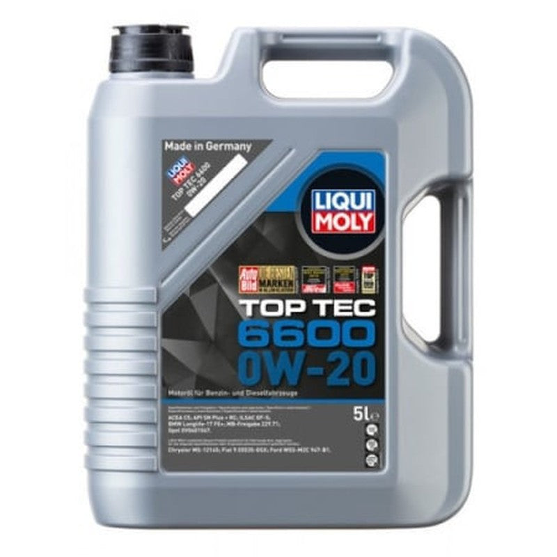 Ulei motor turisme Liqui Moly TopTec 6600 0W20 5L - 21411