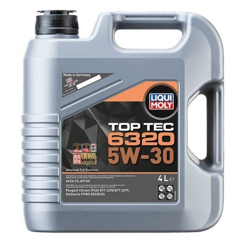Ulei motor turisme Liqui Moly TopTec 6320 5W30 4L - 23166