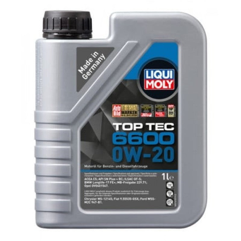 Ulei motor turisme Liqui Moly TopTec 6600 0W20  1L - 21410