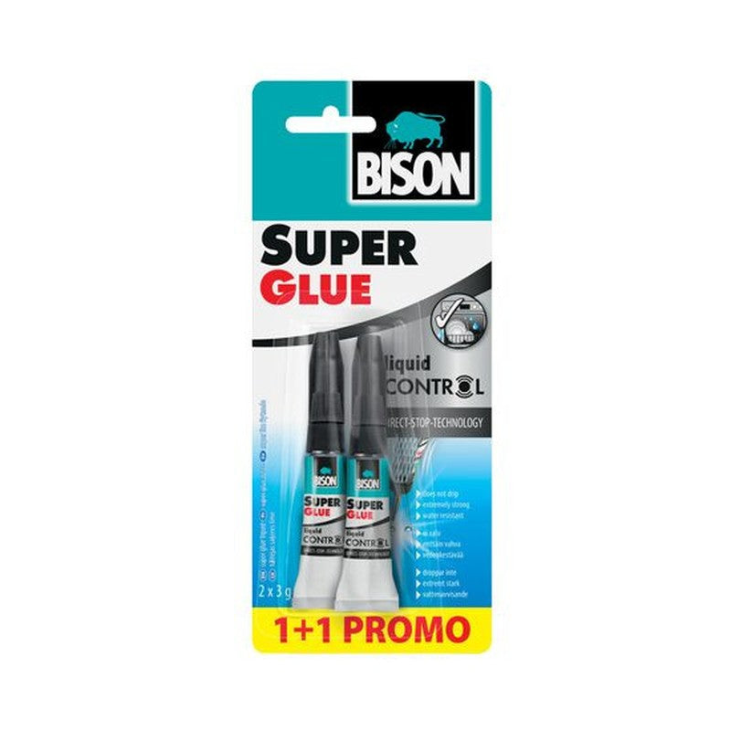 BISON Super Glue Control 2x3g PROMO BL - 401019