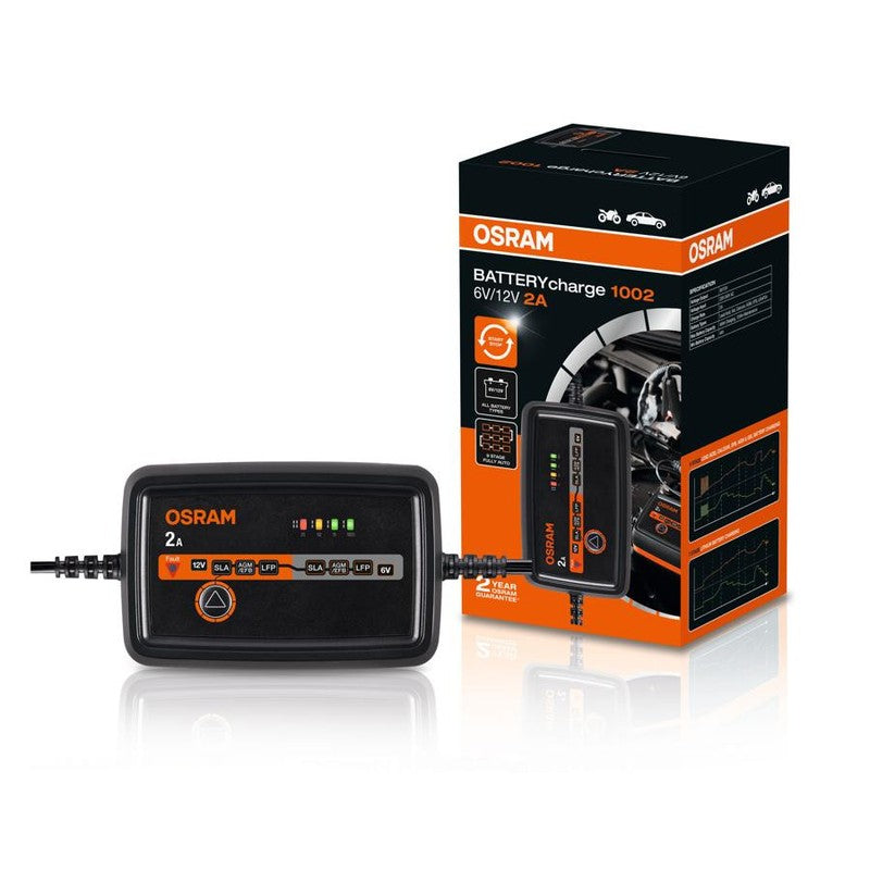 Redresor baterie Osram Battery Charge 1002 6/12V 2A - OEBCS1002