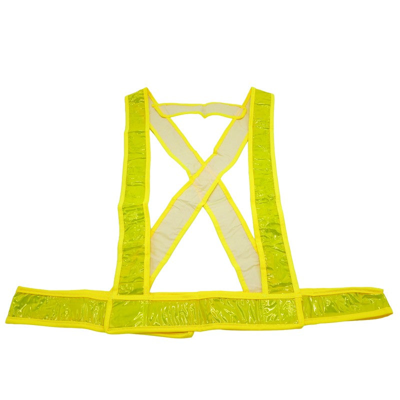 Vesta reflectorizanta PVC, tip ham, Hi-Vis - RKVR08