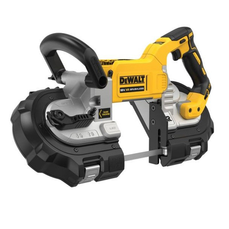 Fierastrau cu banda , compatibil cu acumulatori XR Li-Ion 18V, capacitate de taiere 127 mm - DCS374NXJ