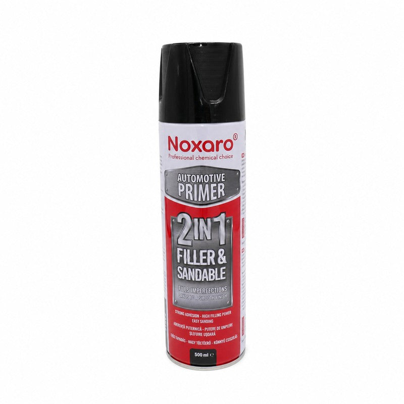 Spray 2in1 primer + filler negru 500ml - NXR043